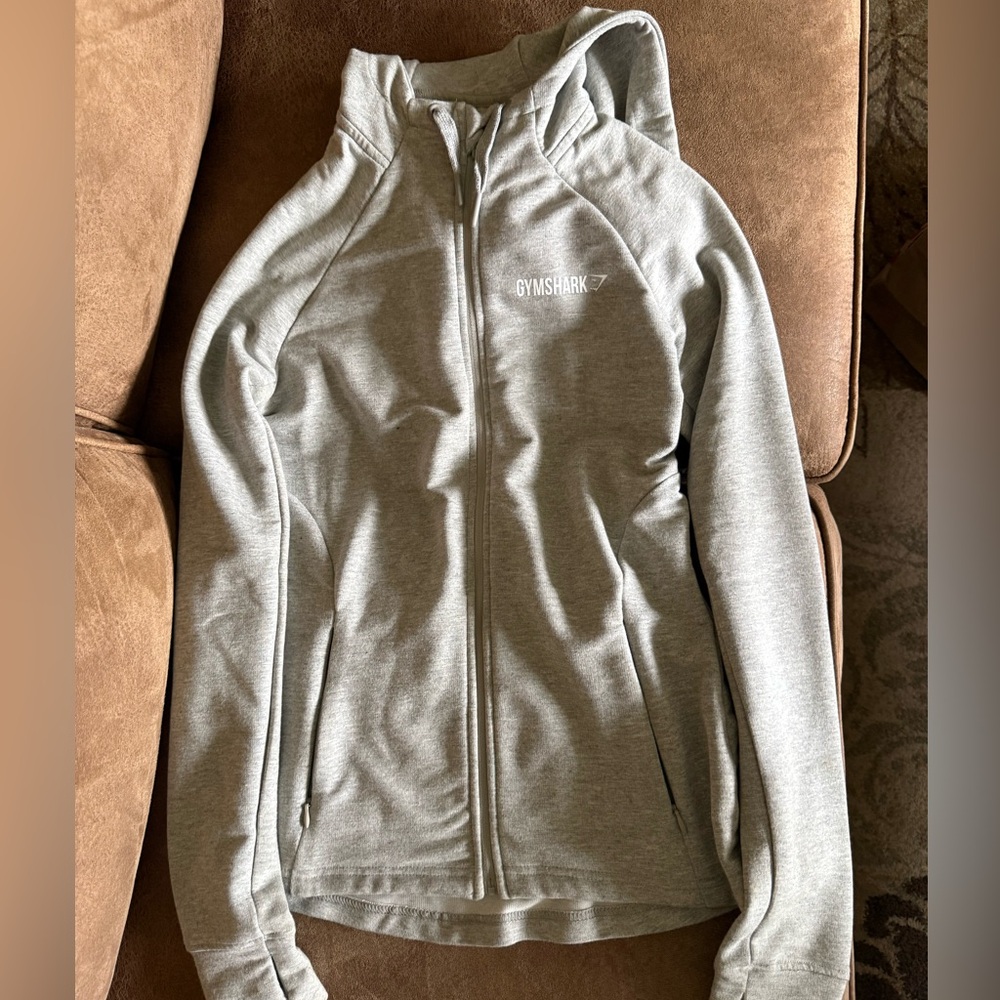 Gymshark Light Gray Hoodie